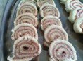 Rotolo di Salmone rucola e crema di olive